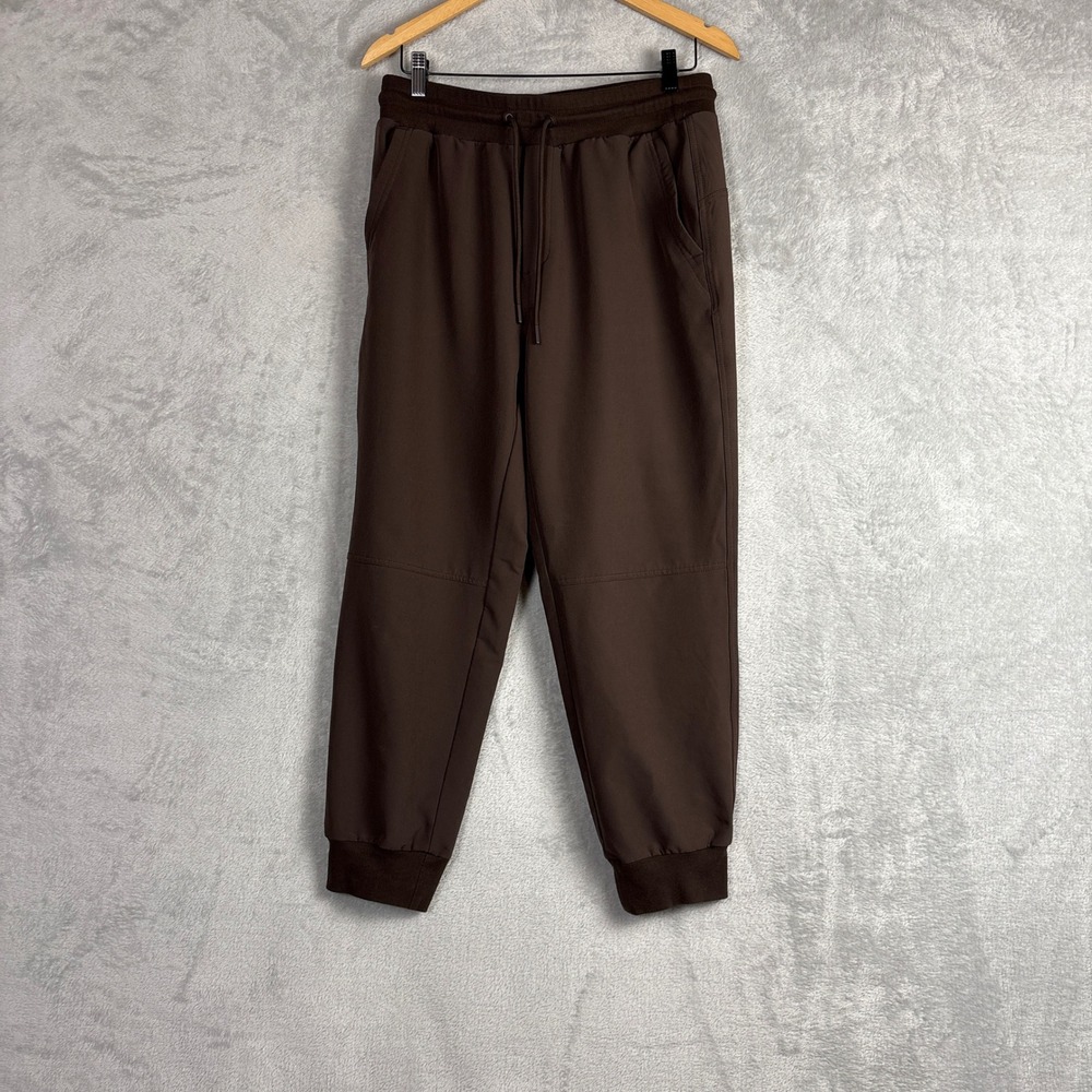 Old Navy Womens StretchTech Go-H2O Water Repellent Joggers Brown Size M Lounge